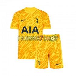 Tottenham Hotspur fußball trikot Torhüter Kinder Heim 2024-2025 Kurzarm