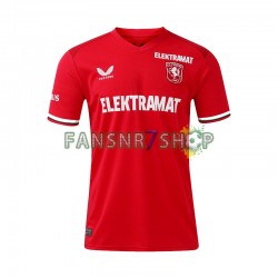 Twente fußball trikot Herren Heim 2024-2025 Kurzarm