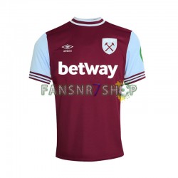 West Ham United fußball trikot Herren Heim 2024-2025 Kurzarm