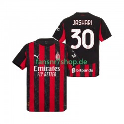 AC Mailand fußball trikot Ardon Jashari 30 Herren Heim 2025-2026 Kurzarm