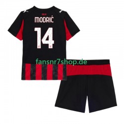 AC Mailand fußball trikot Modrić Luca 14 Kinder Heim 2025-2026 Kurzarm