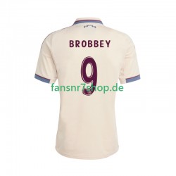 Ajax Amsterdam fußball trikot Brian Brobbey 9 Herren Ausweich 2025-2026 Kurzarm