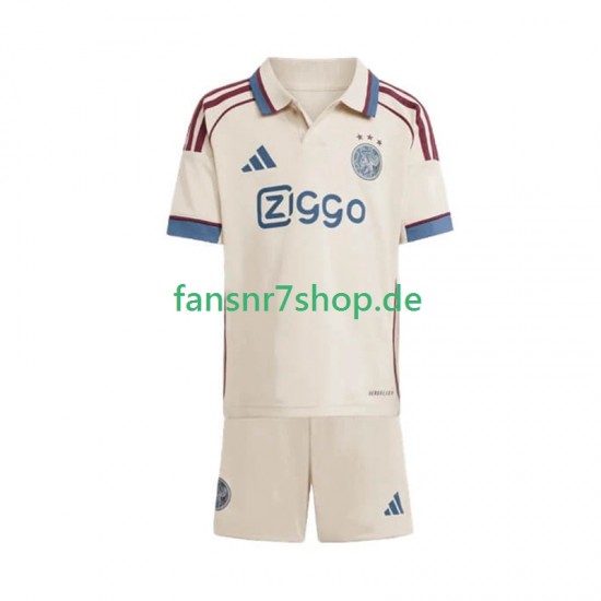 Ajax Amsterdam fußball trikot Kinder Ausweich 2025-2026 Kurzarm