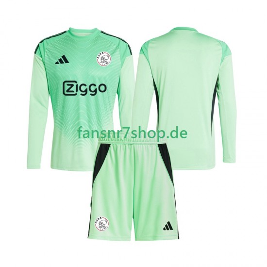 Ajax Amsterdam fußball trikot Torhüter Kinder Heim 2025-2026 Langarm