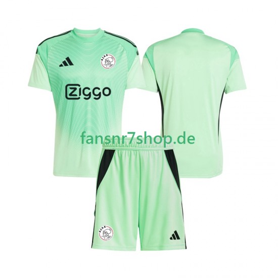Ajax Amsterdam fußball trikot Torhüter Kinder Heim 2025-2026 Kurzarm