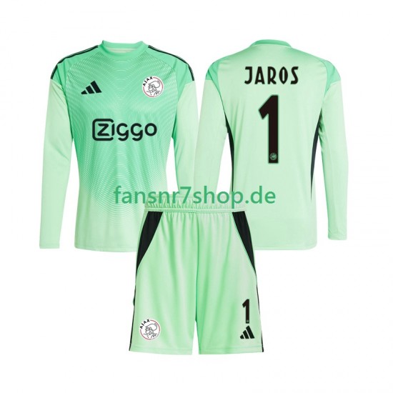 Ajax Amsterdam fußball trikot Vitezslav Jaros 1 Torhüter Kinder Heim 2025-2026 Langarm