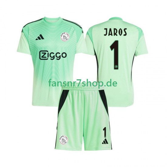 Ajax Amsterdam fußball trikot Vitezslav Jaros 1 Torhüter Kinder Heim 2025-2026 Kurzarm