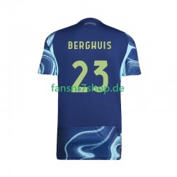Ajax Amsterdam fußball trikot Steven Berghuis 23 Herren Auswärts 2025-2026 Kurzarm