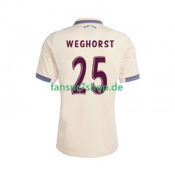Ajax Amsterdam fußball trikot Wout Weghorst 25 Herren Ausweich 2025-2026 Kurzarm