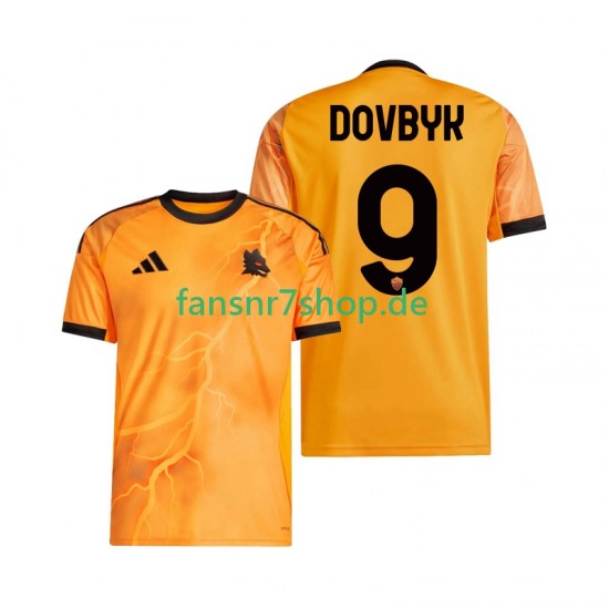 AS Rom fußball trikot Artem Dovbyk 9 Herren Auswärts 2025-2026 Kurzarm AS Rom fußball trikot Artem Dovbyk 9 Herren Auswärts 2025-2026 Kurzarm