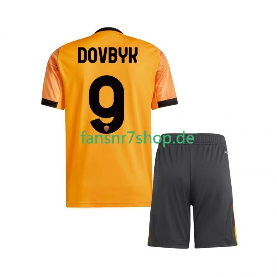 AS Rom fußball trikot Artem Dovbyk 9 Kinder Auswärts 2025-2026 Kurzarm AS Rom fußball trikot Artem Dovbyk 9 Kinder Auswärts 2025-2026 Kurzarm