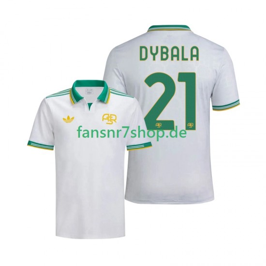 AS Rom fußball trikot Dybala 21 Herren Ausweich 2025-2026 Kurzarm
