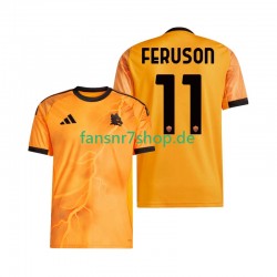 AS Rom fußball trikot Evan Ferguson 11 Herren Auswärts 2025-2026 Kurzarm