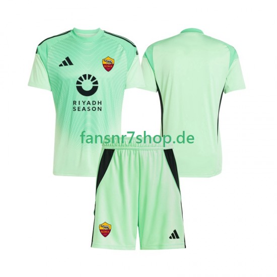 AS Rom fußball trikot Torhüter Kinder Auswärts Viertes 2025-2026 Kurzarm AS Rom fußball trikot Torhüter Kinder Auswärts Viertes 2025-2026 Kurzarm