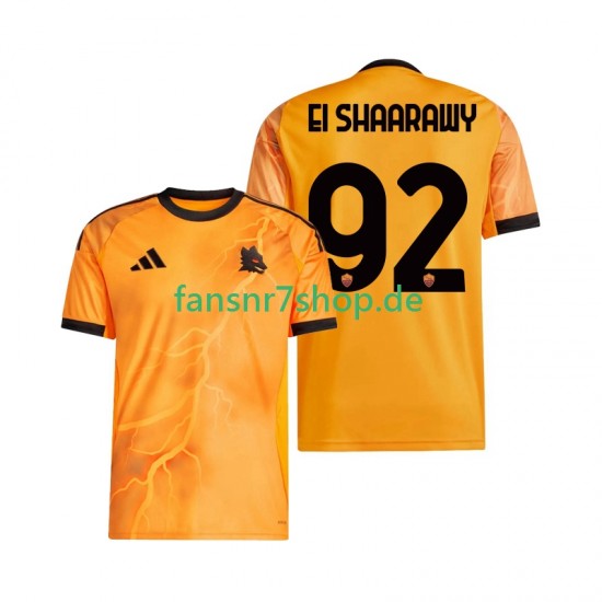 AS Rom fußball trikot Stephan El Shaarawy 92 Herren Auswärts 2025-2026 Kurzarm AS Rom fußball trikot Stephan El Shaarawy 92 Herren Auswärts 2025-2026 Kurzarm