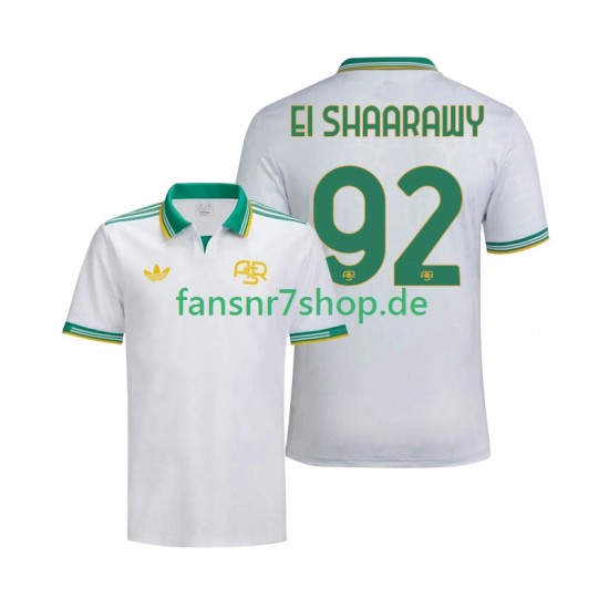 AS Rom fußball trikot Stephan El Shaarawy 92 Herren Ausweich 2025-2026 Kurzarm AS Rom fußball trikot Stephan El Shaarawy 92 Herren Ausweich 2025-2026 Kurzarm