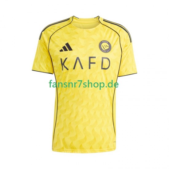 fußball trikot Al Nassr Herren Heim 2025-2026 Kurzarm