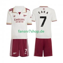 Arsenal fußball trikot Bukayo Saka 7 Kinder Ausweich 2025-2026 Kurzarm
