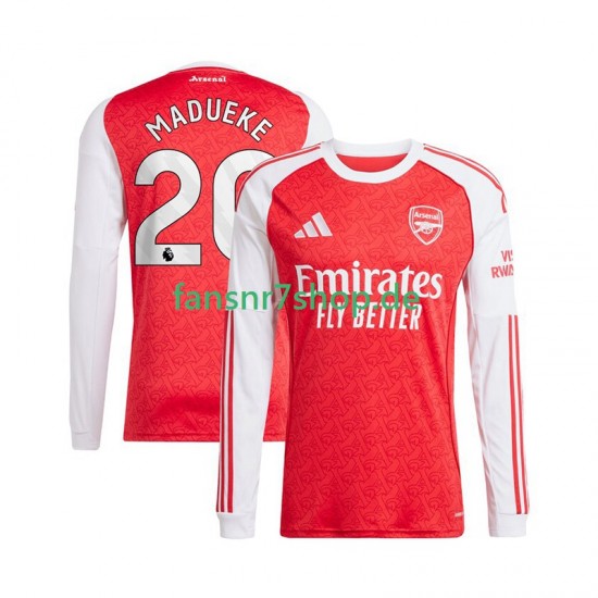 Arsenal fußball trikot Noni Madueke 20 Herren Heim 2025-2026 Langarm