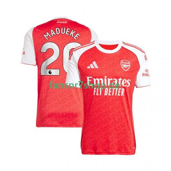 Arsenal fußball trikot Noni Madueke 20 Herren Heim 2025-2026 Kurzarm