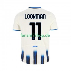 Atalanta Bergamo fußball trikot Ademola Lookman 11 Herren Auswärts 2025-2026 Kurzarm Atalanta Bergamo fußball trikot Ademola Lookman 11 Herren Auswärts 2025-2026 Kurzarm