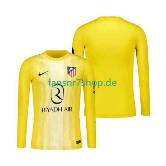Atlético Madrid fußball trikot Torhüter Herren Heim 2025-2026 Langarm