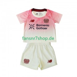 Bayer 04 Leverkusen fußball trikot Kinder Auswärts 2025-2026 Kurzarm