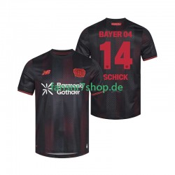 Bayer 04 Leverkusen fußball trikot Patrik Schick 14 Herren Heim 2025-2026 Kurzarm
