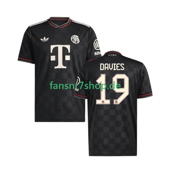 FC Bayern München fußball trikot Alphonso Davies 19 Herren Ausweich 2025-2026 Kurzarm