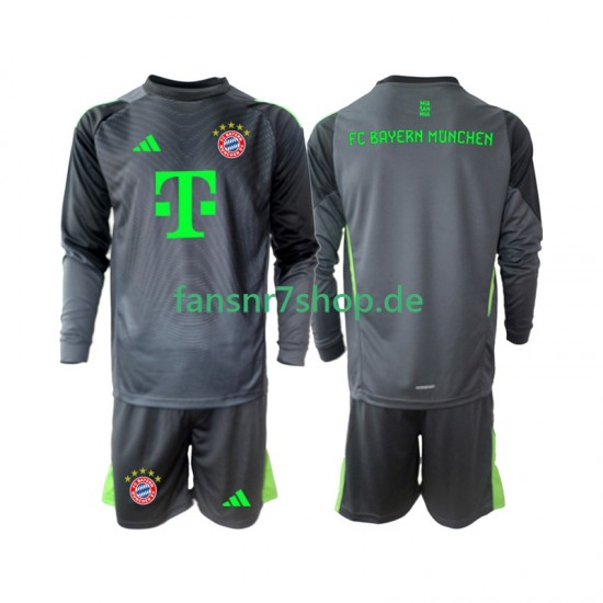 FC Bayern München fußball trikot Torhüter Kinder Auswärts 2025-2026 Langarm