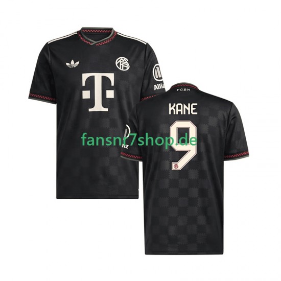 FC Bayern München fußball trikot Harry Kane 9 Herren Ausweich 2025-2026 Kurzarm