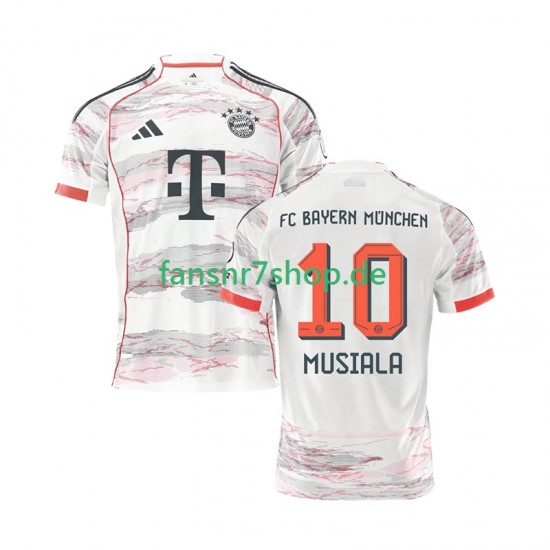 FC Bayern München fußball trikot Jamal Musiala 10 Herren Auswärts 2025-2026 Kurzarm
