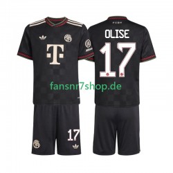 FC Bayern München fußball trikot Michael Olise 17 Kinder Ausweich 2025-2026 Kurzarm
