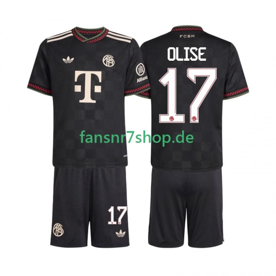 FC Bayern München fußball trikot Michael Olise 17 Kinder Ausweich 2025-2026 Kurzarm FC Bayern München fußball trikot Michael Olise 17 Kinder Ausweich 2025-2026 Kurzarm
