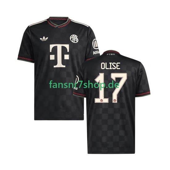 FC Bayern München fußball trikot Michael Olise 17 Herren Ausweich 2025-2026 Kurzarm