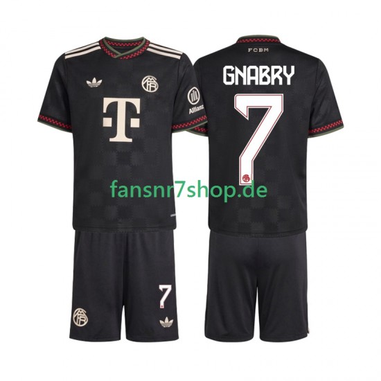 FC Bayern München fußball trikot Serge Gnabry 7 Kinder Ausweich 2025-2026 Kurzarm