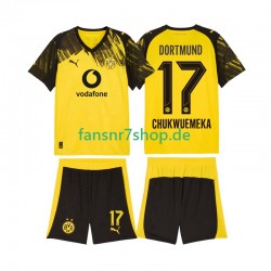 Borussia Dortmund fußball trikot Carney Chukwuemeka 17 Kinder Heim 2025-2026 Kurzarm
