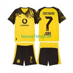 Borussia Dortmund fußball trikot Jobe Bellingham 7 Kinder Heim 2025-2026 Kurzarm