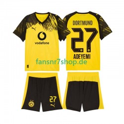 Borussia Dortmund fußball trikot Karim Adeyemi 27 Kinder Heim 2025-2026 Kurzarm
