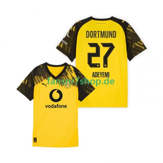 Borussia Dortmund fußball trikot Karim Adeyemi 27 Herren Heim 2025-2026 Kurzarm