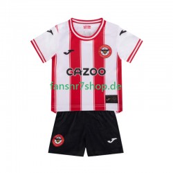 fußball trikot Brentford Kinder Heim 2025-2026 Kurzarm fußball trikot Brentford Kinder Heim 2025-2026 Kurzarm