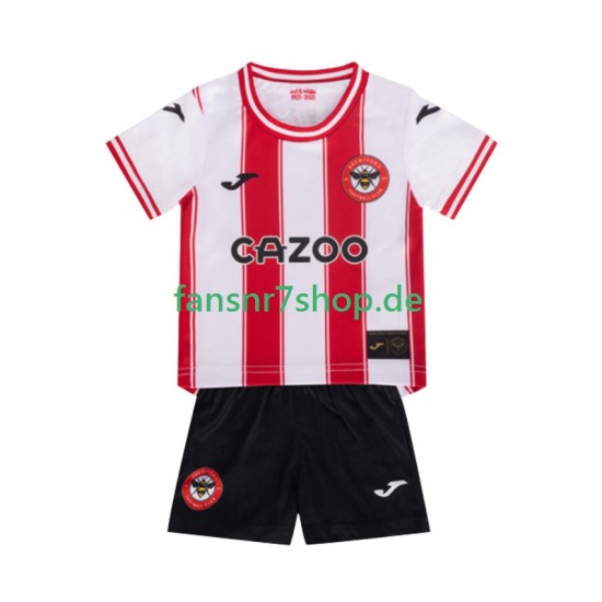 fußball trikot Brentford Kinder Heim 2025-2026 Kurzarm