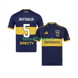 Boca Juniors fußball trikot Rodrigo Battaglia 5 Herren Heim 2025-2026 Kurzarm Boca Juniors fußball trikot Rodrigo Battaglia 5 Herren Heim 2025-2026 Kurzarm