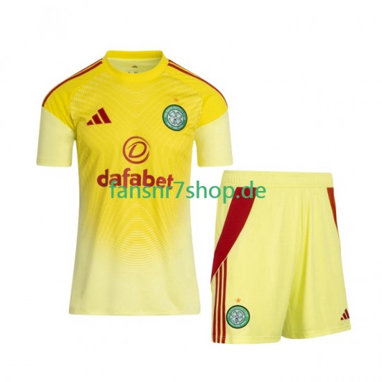Celtic Glasgow fußball trikot FC Torhüter Kinder Heim 2025-2026 Kurzarm