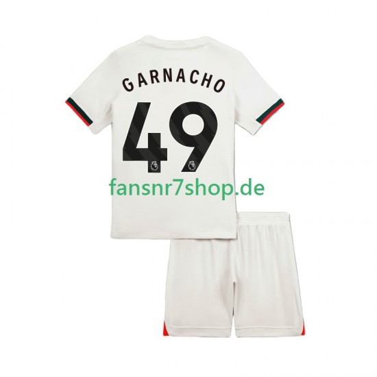 Chelsea fußball trikot Alejandro Garnacho 49 Kinder Auswärts 2025-2026 Kurzarm