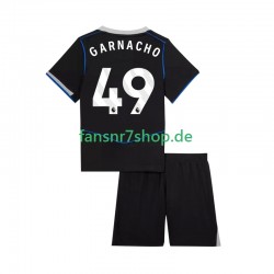 Chelsea fußball trikot Alejandro Garnacho 49 Kinder Ausweich 2025-2026 Kurzarm