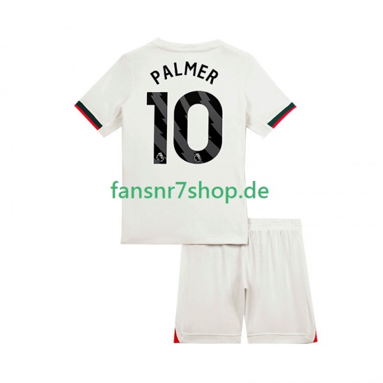 Chelsea fußball trikot Cole Palmer 10 Kinder Auswärts 2025-2026 Kurzarm
