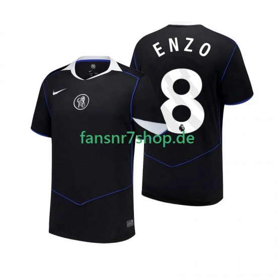 Chelsea fußball trikot Enzo Fernandez 8 Herren Ausweich 2025-2026 Kurzarm Chelsea fußball trikot Enzo Fernandez 8 Herren Ausweich 2025-2026 Kurzarm