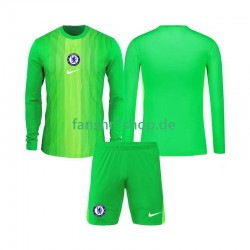 Chelsea fußball trikot Torhüter Kinder Auswärts 2025-2026 Langarm Chelsea fußball trikot Torhüter Kinder Auswärts 2025-2026 Langarm