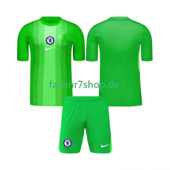 Chelsea fußball trikot Torhüter Kinder Auswärts 2025-2026 Kurzarm